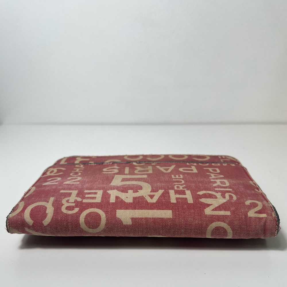 Chanel 31 Rue Cambon By The Sea Printed Canvas WOC Wallet on Chain Crossbody Bag - Picture 7 of 14